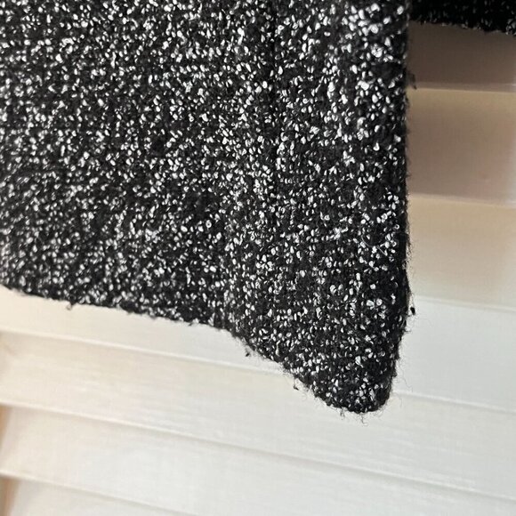 Talbots navy boucle blazer jacket 12 - Picture 8 of 9